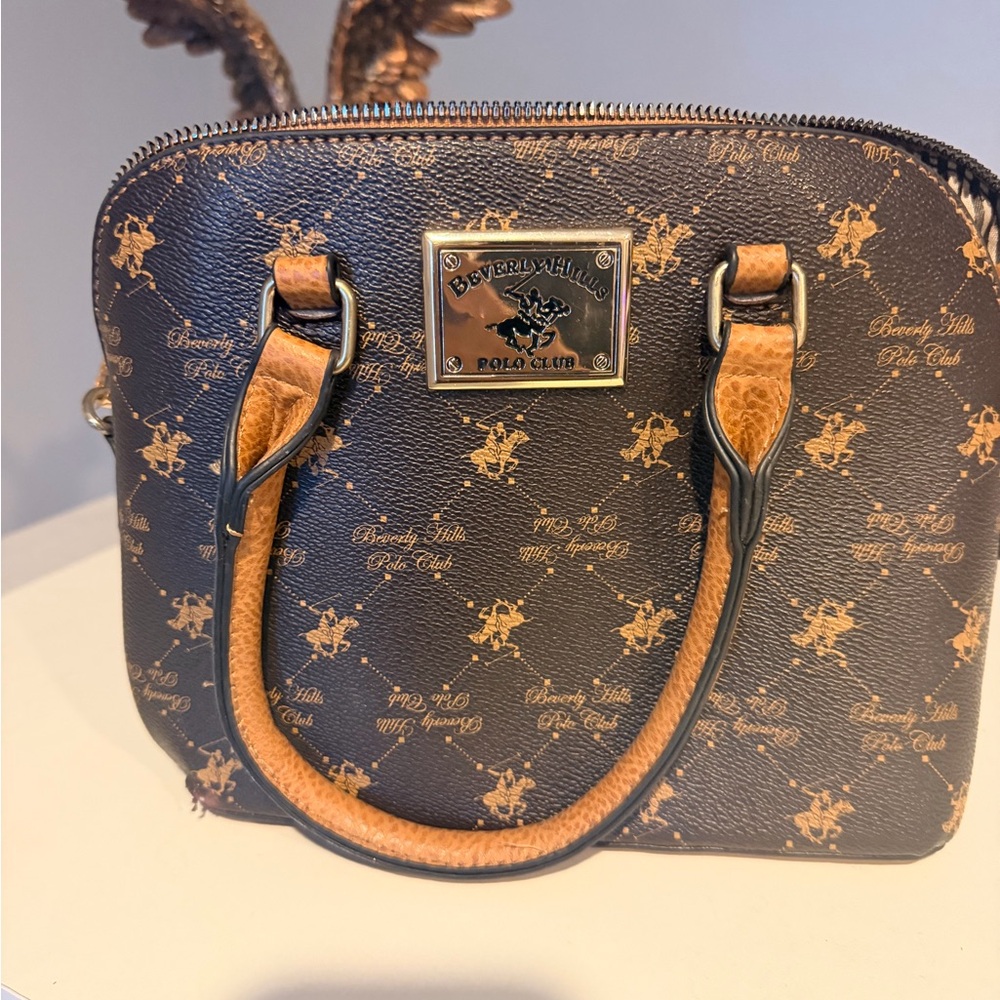 Beverly Hills Polo Club Brown Handbag